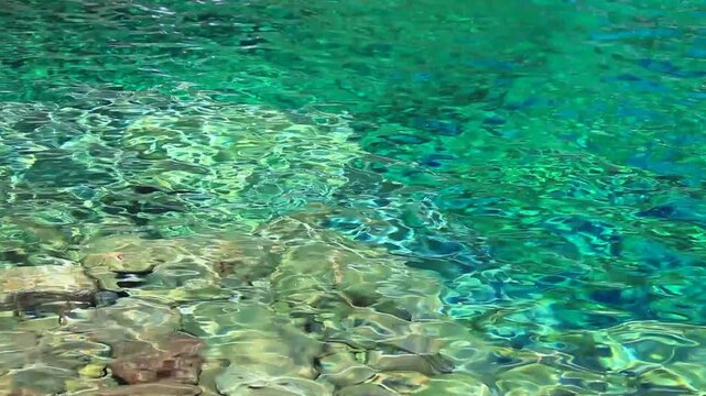 仁淀ブルーの清流