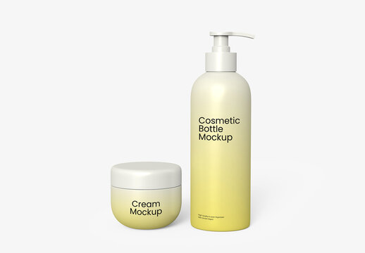 Cosmetic Tube Mockup