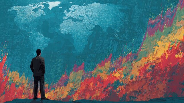 Investigate the impact of global economic events on investment markets. 