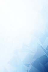 Obraz premium Modern Brochure Design Featuring Low Poly Triangle Geometric Patterns And Blue Gradient Fade