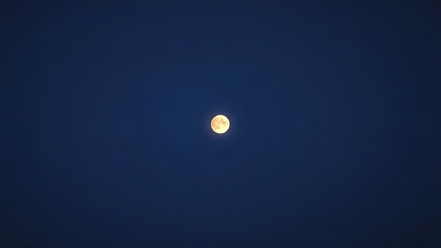The planet Venus shining in a deep blue twilight sky with a gold palette.