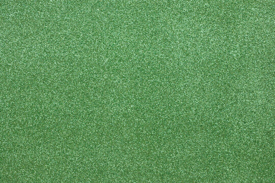 Green glitter surface