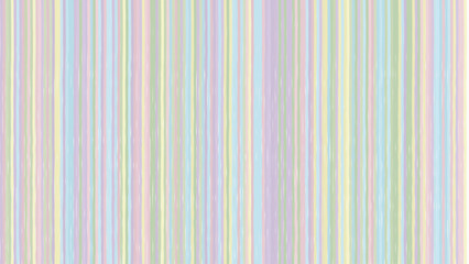 Obraz premium Abstract seamless vertical stripe pattern with soft pastel multicolor lines for modern background wallpaper packaging print web design minimal geometric texture tileable backdrop