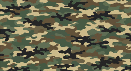 Fototapeta premium woodland camouflage pattern texture