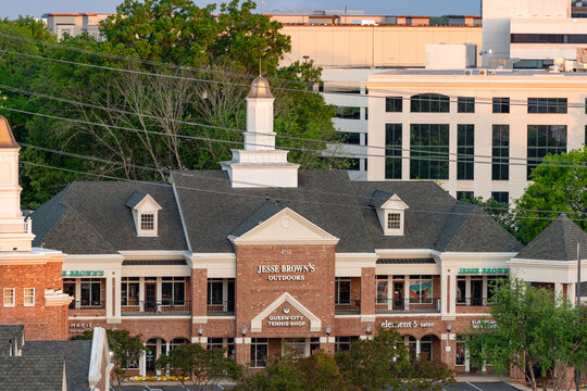 Jesse Brown's Outdoors retail store in Sharon Corners in Charlotte, NC