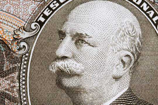 Jose Paranhos, Baron of Rio Branco a portrait from old Brazilian money