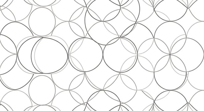Gray circles pattern background texture.