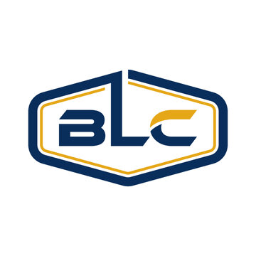 A modern BLC logo featuring dark blue and gold letters within a stylized hexagonal emblem, set against a clean white background.