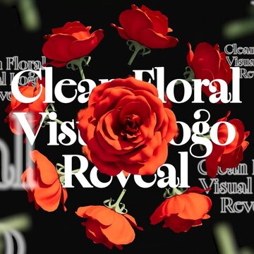3D Floral Bloom Intro - Square