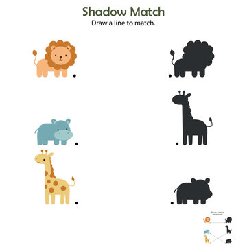 A game for children to develop their attention span. Draw a line