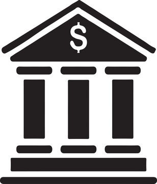 bank icon for vectore 