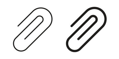 Fototapeta premium Clip icon for graphic and web projects