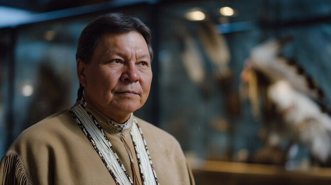 Museum returning ceremonial objects to indigenous nation representatives, repatriation ceremony documentation and cultural liaison present, correcting historical acquisition injustices, perfect for 
