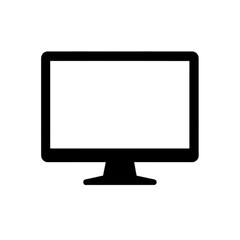 Fototapeta premium Computer Monitor Screen Display Icon
