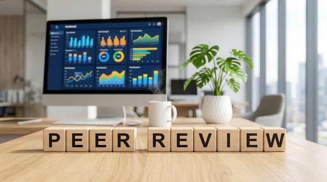 Expert feedback and peer review process for manuscript evaluation and research quality control.