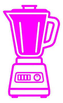vector icon of a blender 