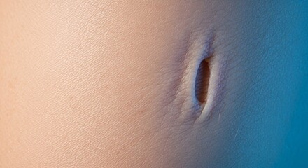 Fototapeta premium Macro study of skin textures shifting from smooth surfaces to deep lines and hollow contours, capturing the natural passage of time, dramatic, transformation, close-up