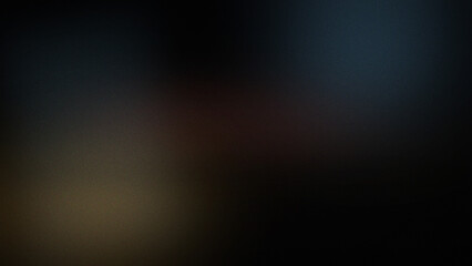 Obraz premium Moody abstract background, with a grainy, texture, blending dark, tones with soft, highlights of amber, and muted blue