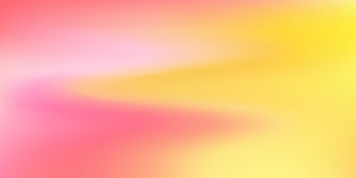 Soft pink and yellow gradient with a gentle and seamless transition, creating a warm and elegant background. Perfect for branding, web design, vector ilustration eps10
