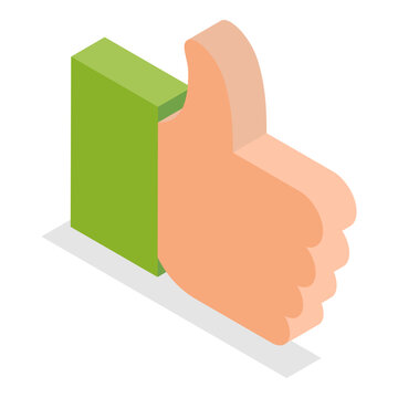 3D Isometric Flat Vector Illustration of Mood Tracker, Feedback Survey. Item 5