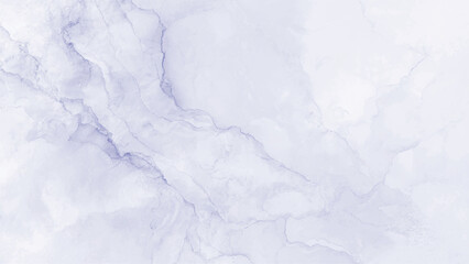 Fototapeta premium Light purple marble texture with gray veins on white background