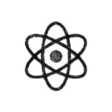 Sketch atom icon design