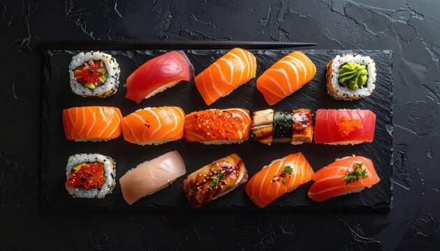 Sushi platter