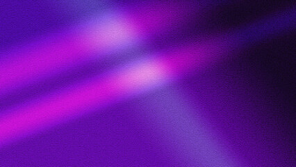Energetic purple canvas featuring bright, glowing diagonal neon light beams.