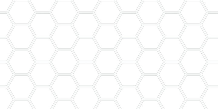 Honeycomb pattern hexagon illustration wallpaper cell geometric seamless design.	