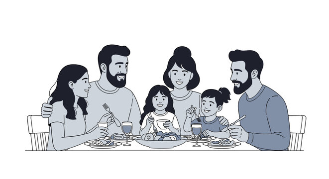 A playful illustration depicting a hand giving a thumbs up next to a chair, conveying a feeling of approval and positive affirmation for business or p