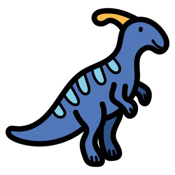 parasaurolophus illustration
