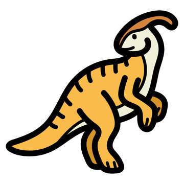 parasaurolophus illustration
