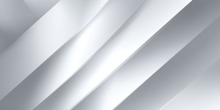 White background with a silver stripe