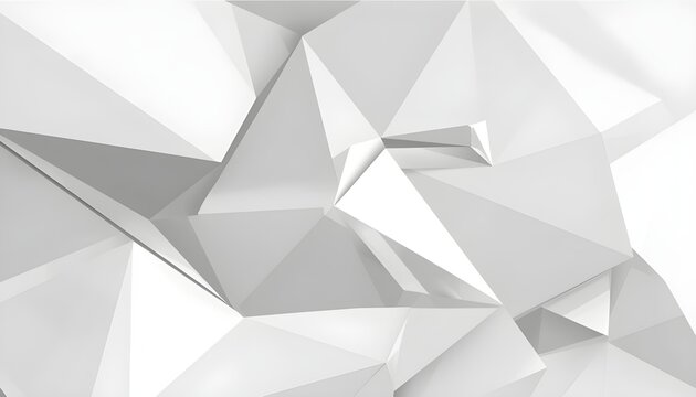A grayscale geometric abstract background with polygonal shapes and a modern design aesthetic