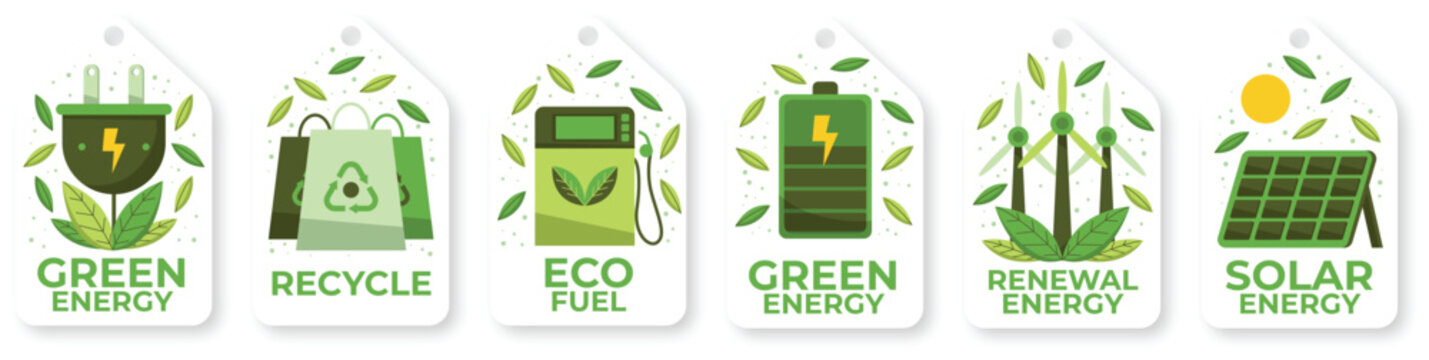 Green Energy & Sustainability Tags