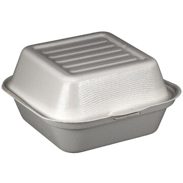 Styrofoam Burger Box Disposable Food Container for Takeaway