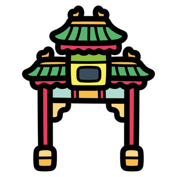 paifang illustration