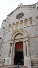 Obraz premium Notre Dame de Bon Voyage Church in Cannes, France