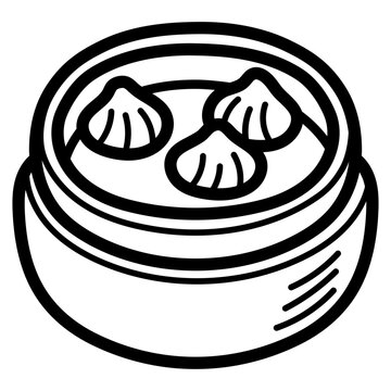 dumpling illustration