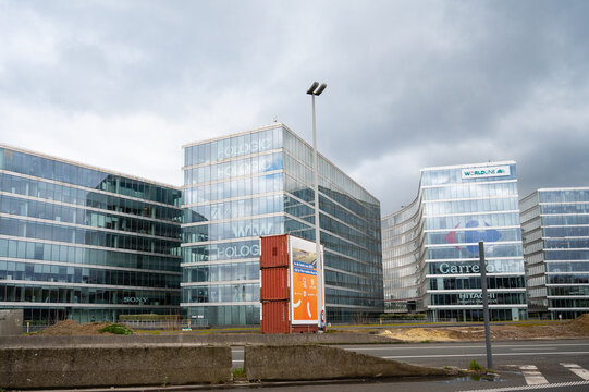 BDO International Office complex in Brussels, Belgium, international companies, including Sony, Hologic and Hitachi business location