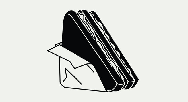 Illustration of a stack of pancakes with one pancake on a plate  breakfast food