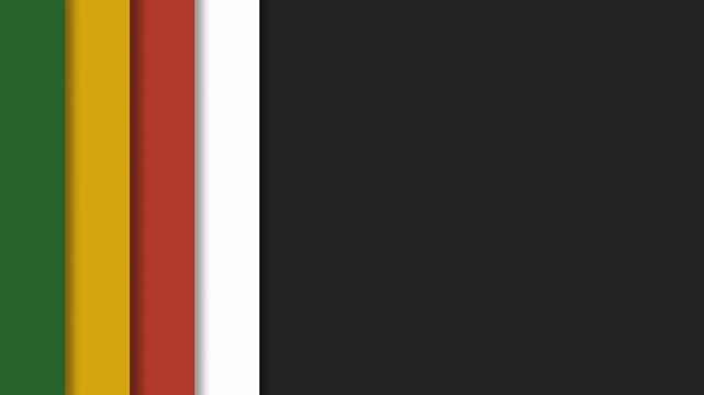 Celebrate Emancipation Day with Vibrant Stripes A Symbol of Freedom