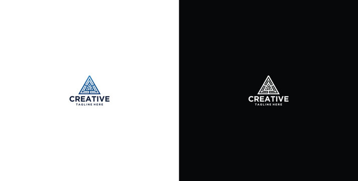 technology design logo for big data analytics company