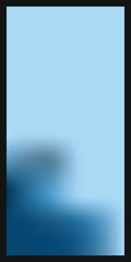 Fototapeta premium Abstract blue background. Abstract digital background. Minimal fluid design