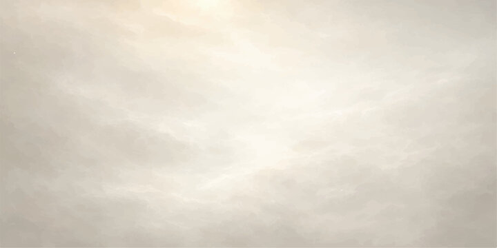 A serene skyscape filled with soft clouds, basking in the diffused light, evokes a sense of calm and tranquility.