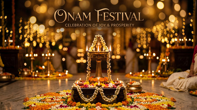 Onam is Kerala&rsquo;s vibrant harvest festival celebrating prosperity, unity, and the legendary return of King Mahabali, marked by floral designs, feasts, boat races, and rich cultural traditions.