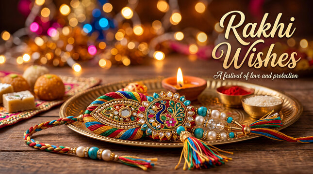 Raksha Bandhan is a heartfelt festival celebrating sibling bonds, where sisters tie sacred threads and brothers promise protection, symbolizing love, trust, and family traditions.