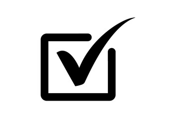 black right tick approved check mark box png file type © Photix Studio