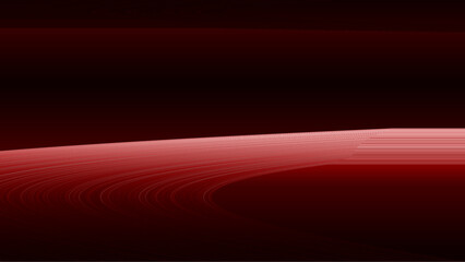 Abstract background with glowing red digital horizon and subtle light trails on dark background for tech wallpaper © Momina