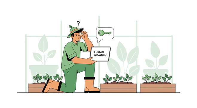 Gardener Forgot Password, Lost Access to Digital Farm Management System